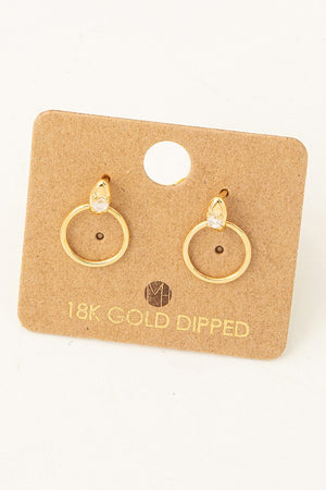 Open image in slideshow, Kristen 18K Gold Dipped Earrings
