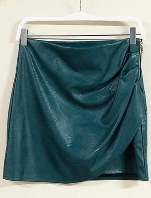 Cheyenne Vegan Leather Skirt