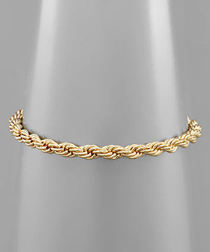 Open image in slideshow, Mila Twisted Chain Bracelet
