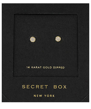 Open image in slideshow, Corinne 14K Gold Dipped Studs
