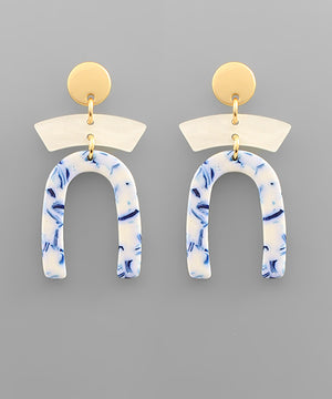 Open image in slideshow, Paloma Arch Earrings

