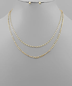 Open image in slideshow, Adeline Chain Layer Necklace
