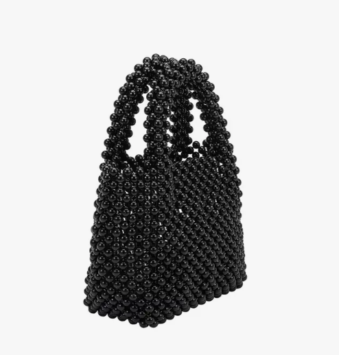 Amelia Beaded Top Handle Bag