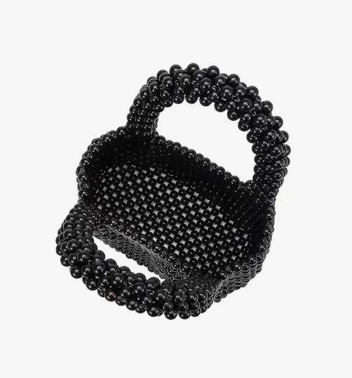 Amelia Beaded Top Handle Bag