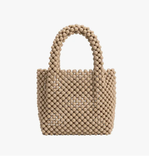Amelia Beaded Top Handle Bag