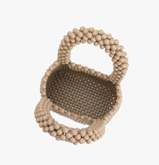 Amelia Beaded Top Handle Bag