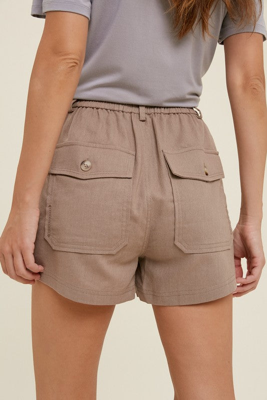 Selene Linen Shorts